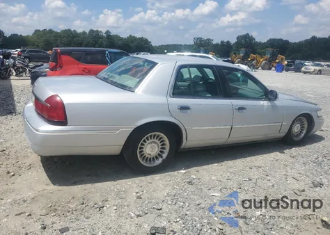 2000 Mercury Grand Marquis Ls z USA, uszkodzony, nr VIN 2MEFM75W8YX623866